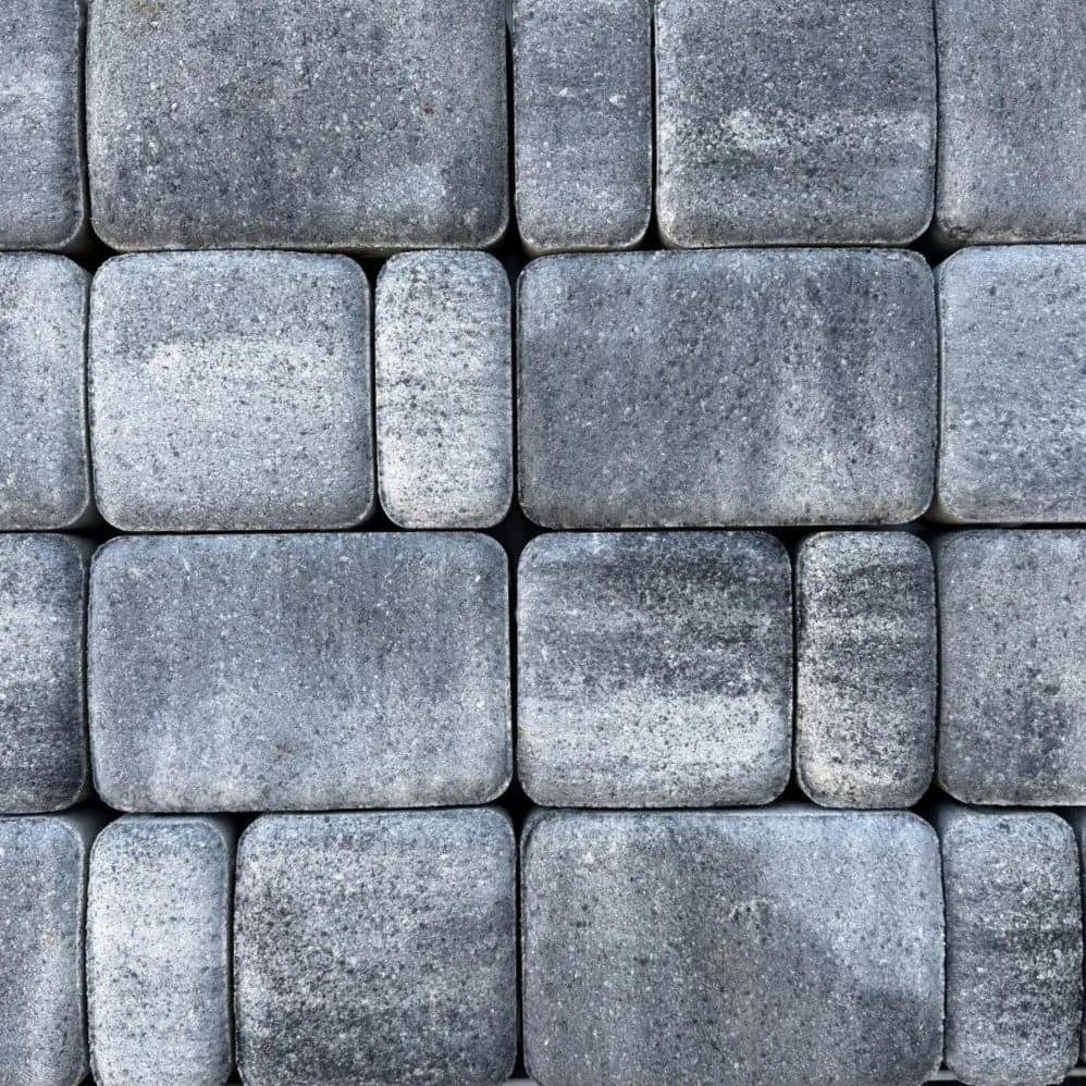 Тротуарная плитка Старый город Колормикс, 60 мм, Антрацит, фото 1